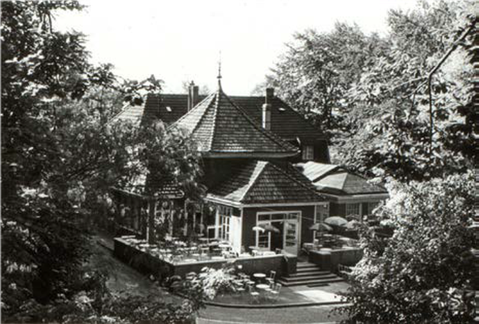 Das Gasthaus am Kaiser-Wilhem-Denkmal vor dem Umbau von 1966