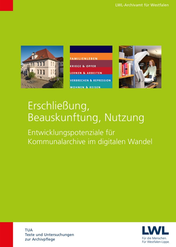 Cover von Band 43 aus der Reihe "Texte und Untersuchungen zur Archivpflege"