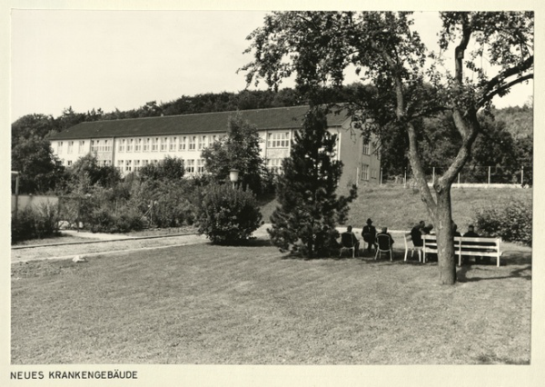 Neues Krankengebäude der Westfälischen Landesklinikg Lengerich 1968