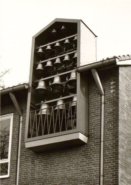 Glockenspiel an der Außenseite des Gebäudes der Vincke'schen Provinzial-Blindenanstalt