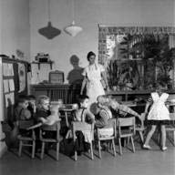 Kindergarten der LWL-Förderschule im Jahr 1960
