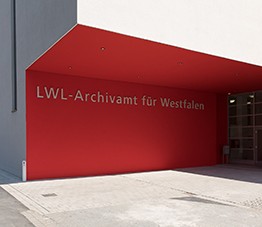 Das Bild zeigt den Neubau des LWL-Archivamt für Westalen in Münster.