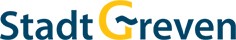 Stellenanzeige mit dem Logo der Stadt Greven