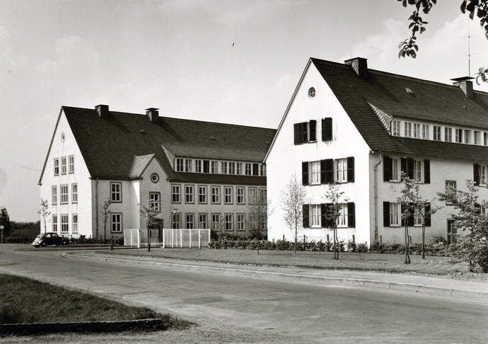 Außenaufnahme der Blindenschule Soest (Foto: LWL-Archivamt für Westfalen, Archiv LWL, Best. 847/04127)
