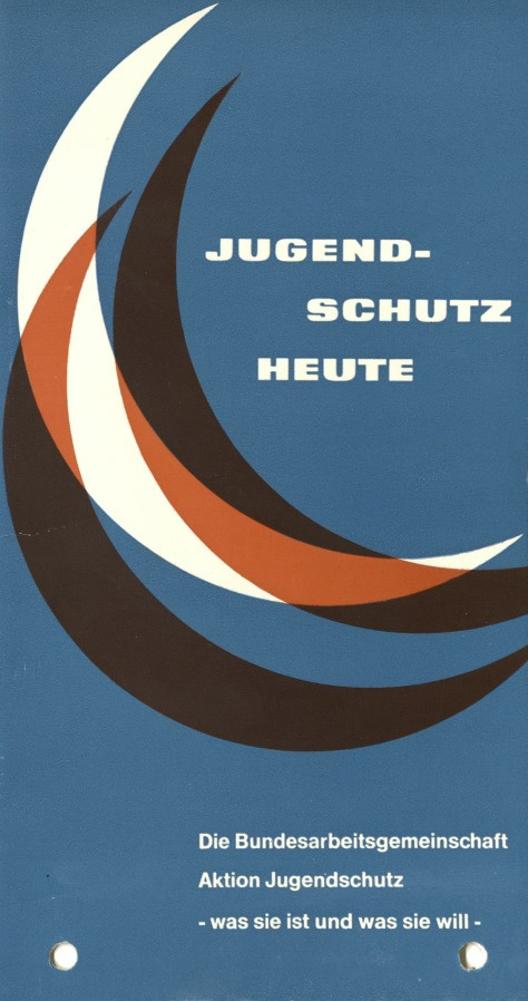 Flyer der Bundesarbeitsgemeinschaft Aktion Jugendschutz